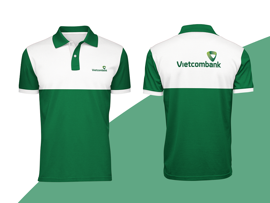 Áo thun đồng phục Vietcombank DM01