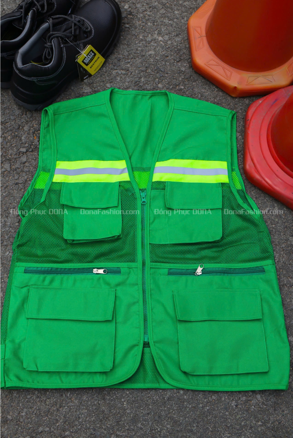 Áo Gile phản quanh xanh két 3K