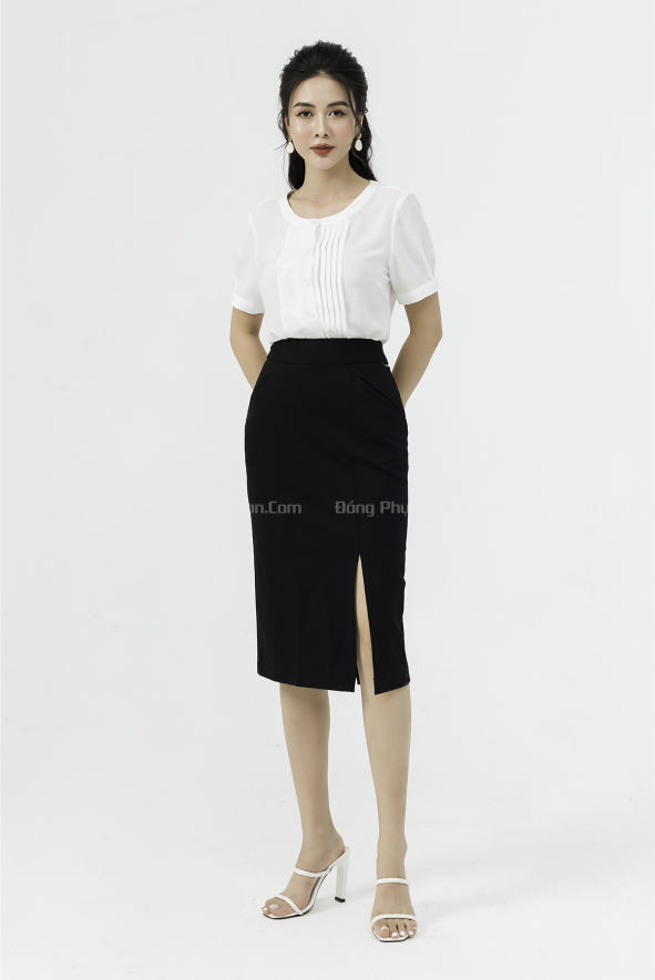 CHÂN VÁY XẺ TÚI MỔ