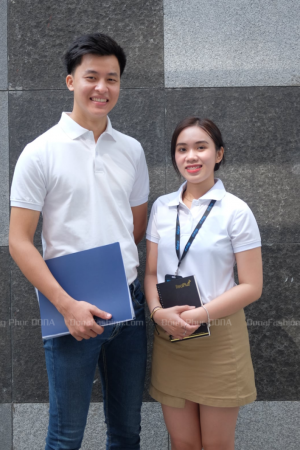 Áo thun nhân viên Mẫu 11