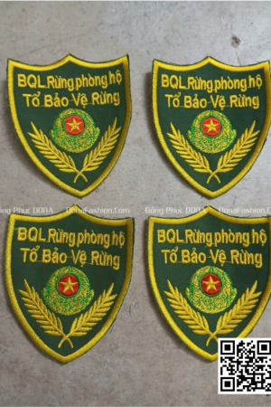 Thêu Logo BQL Rừng 