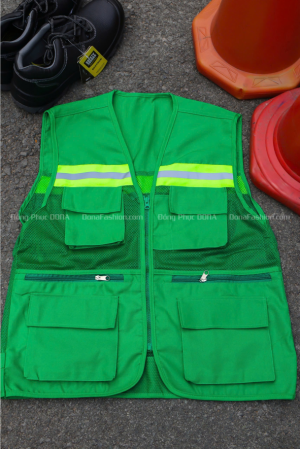 Áo Gile phản quanh xanh két 3K