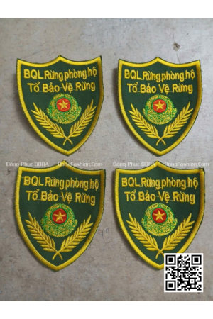 Thêu Logo BQL Rừng 