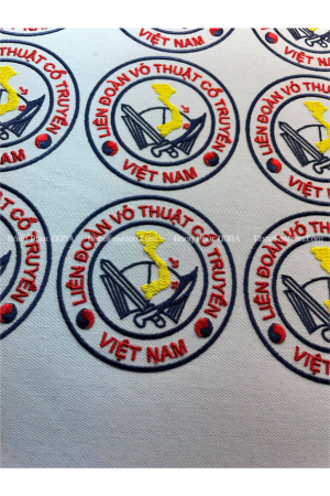 Thêu logo Võ Cổ Truyền VN